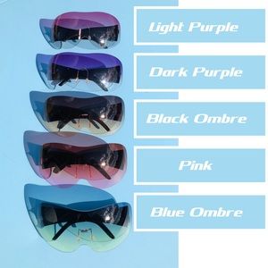 Oversized Sunglasses (multiple colors)